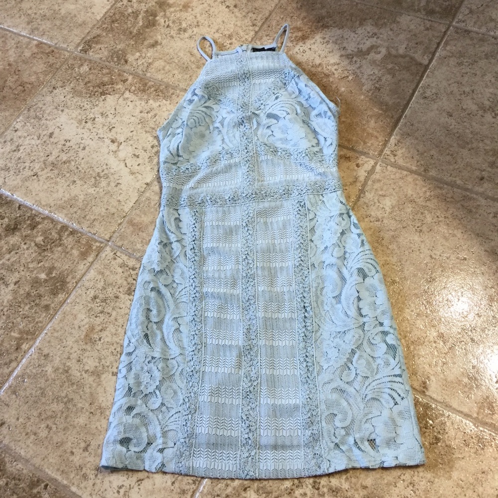 TOP SHOP LACE DRESS